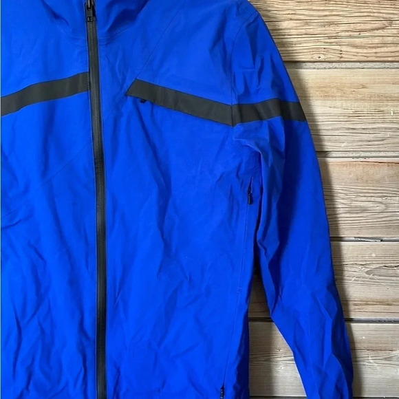 Aether Men’s Technical Waterproof Windbreaker Blue Cycling Jacket 0 X-Small - Picture 4 of 12